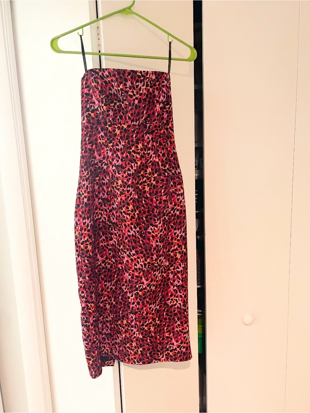 Black Halo Strapless Dress